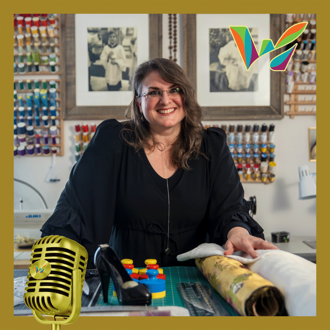 The Waterbury Talks podcast episode featuring Sacra Indumenta owner, Susan-Jayne Caballero